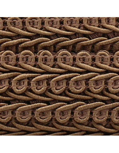 Galon épi style Chanel - Marron clair