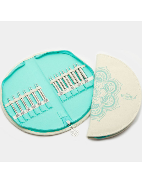 Trousse aiguilles à tricoter circulaires The Warmth Mindful KnitPro