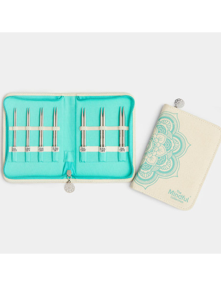 Trousse aiguilles à tricoter circulaires The Kindness Mindful KnitPro