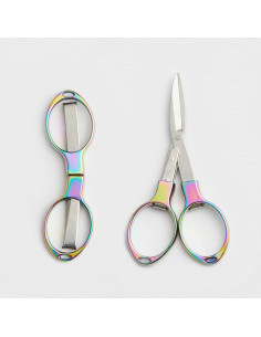 Ciseaux pliants Rainbow Mindful KnitPro 2