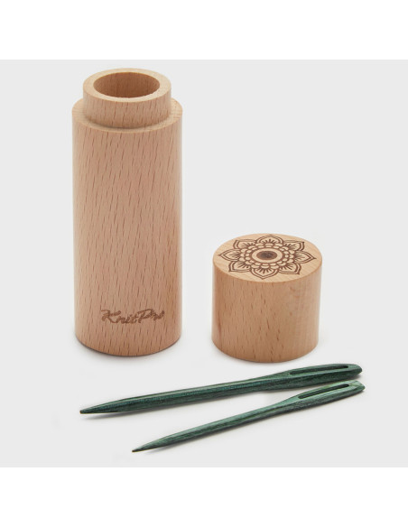 Set de 4 aiguilles passe laine en bois Mindful Knit Pro
