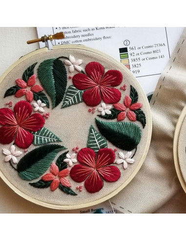 Kit broderie - Floral Flourish