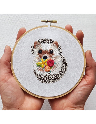 Kit broderie - Hérisson