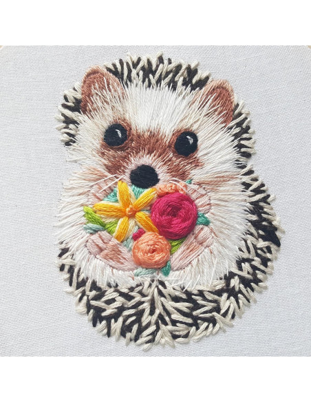 Kit broderie - Hérisson
