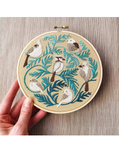 Kit broderie - Winter Birds