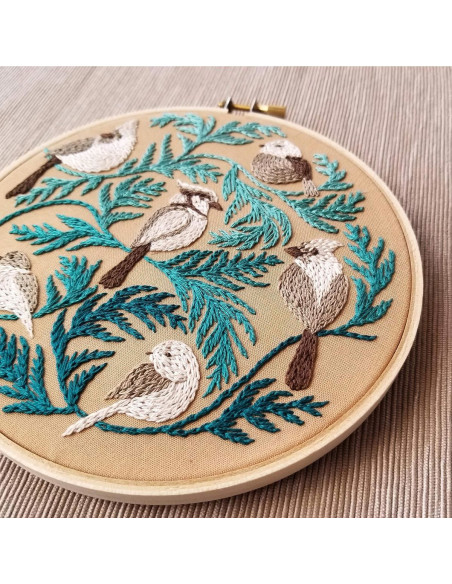 Kit broderie - Winter Birds