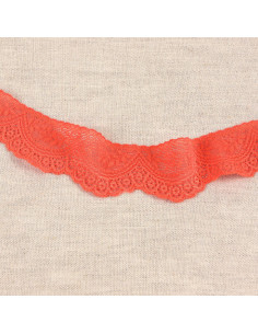Dentelle élastique feston - Bengale