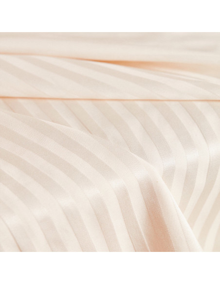 Tissu coton viscose Stripes Off-White - Atelier Brunette
