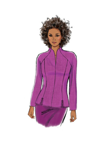 Patron de haut - Butterick 6134