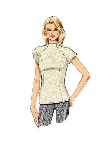 Patron de haut - Butterick 6134