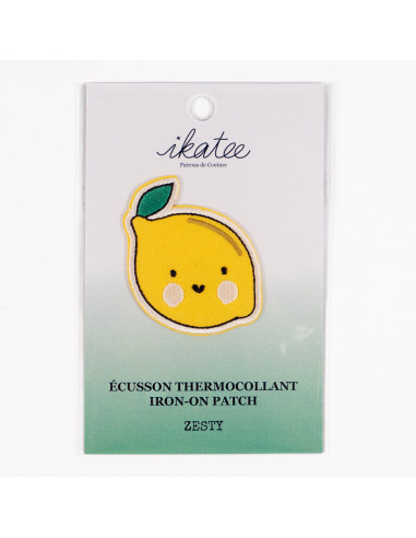 Écusson thermocollant - Zesty