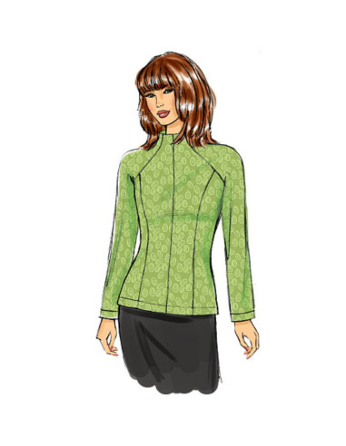 Patron de haut - Butterick 6134