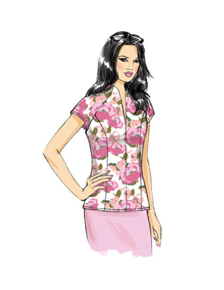 Patron de haut - Butterick 6134