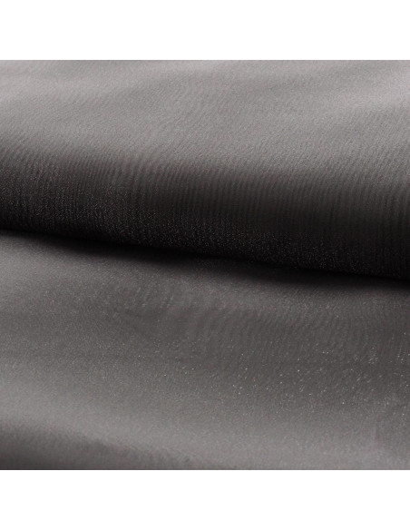 Tissu organza - Gris foncé