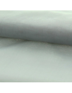 Tissu organza - Argent
