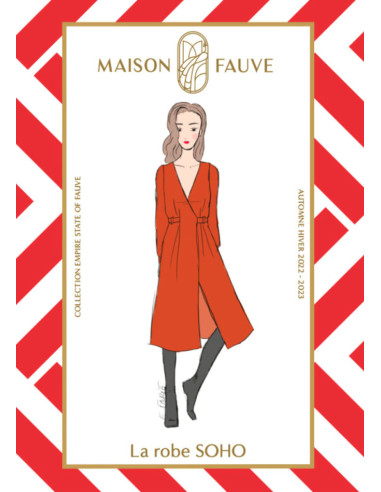 Patron de robe Soho - Maison Fauve
