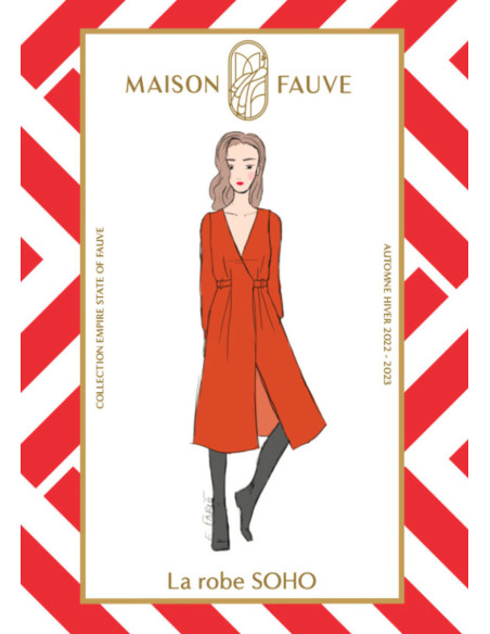 Patron de robe Soho - Maison Fauve