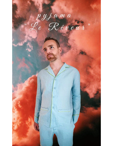 Patron de pyjama pour homme Le Rêveur - Les BG