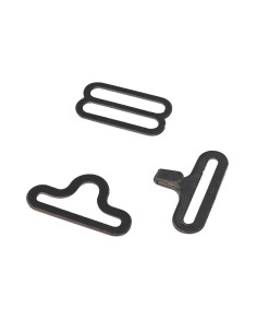 Set de 100 attaches noeud papillon - Noir 2