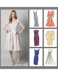 Patron de robe - Vogue 8766