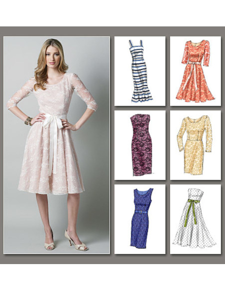 Patron de robe - Vogue 8766
