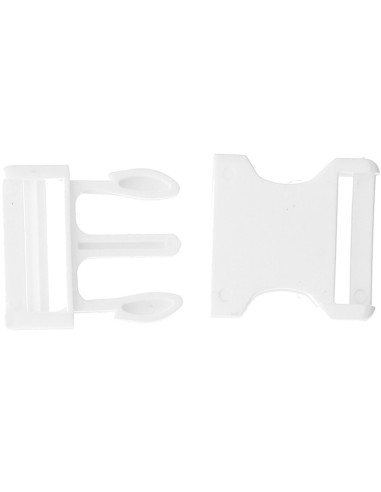 Boucle banane 50 mm - Blanc