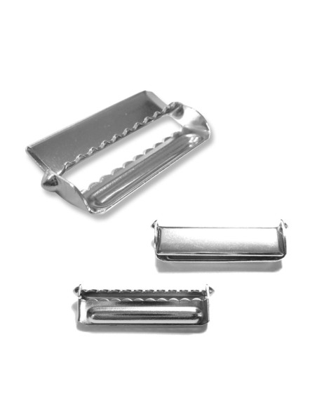 Boucle de réglage pour bretelles - Argent 30 mm