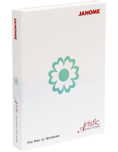 Logiciel mise à jour Artistic Digitizer Junior vers Digitizer Full Janome