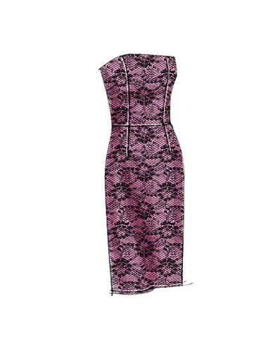Patron de robe - Vogue 8766