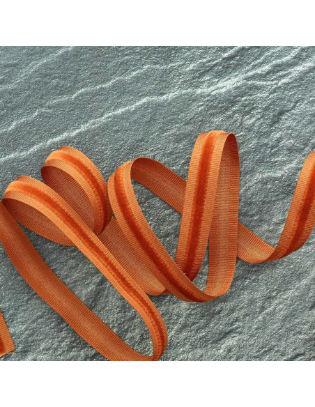 Ruban gros grain velours - Terracotta