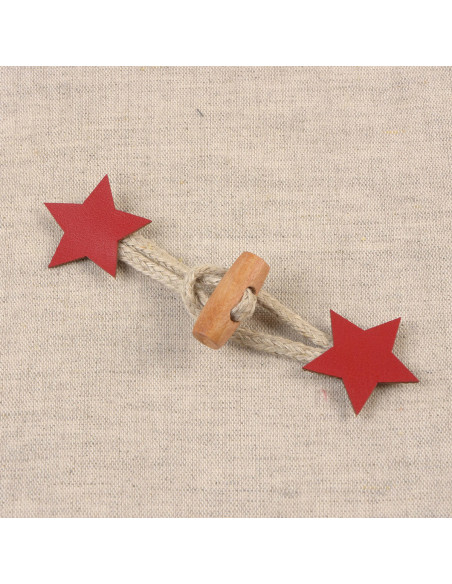 Brandebourg étoile simili - Rouge