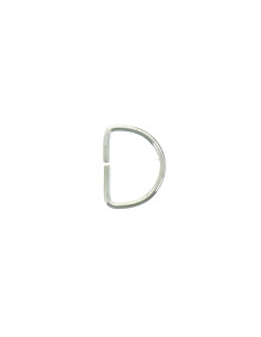 Anneau en D 20 mm - Argent