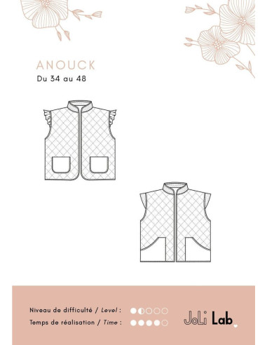 Patron de gilet Anouck - Joli Lab
