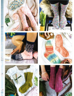 Livre la bible des chaussettes au tricot 2