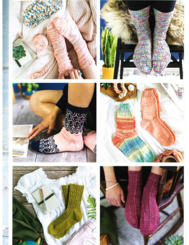 Livre la bible des chaussettes au tricot