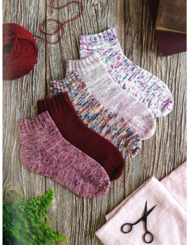 Livre la bible des chaussettes au tricot