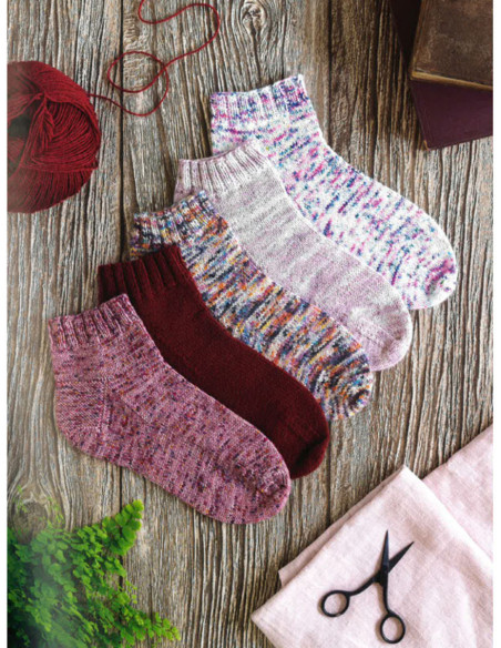 Livre la bible des chaussettes au tricot