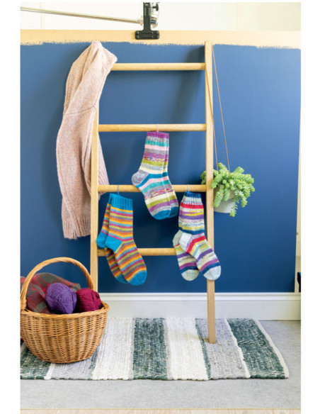 Livre la bible des chaussettes au tricot