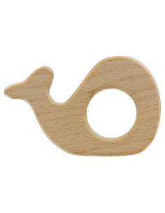 Anneau de dentition en bois - Baleine