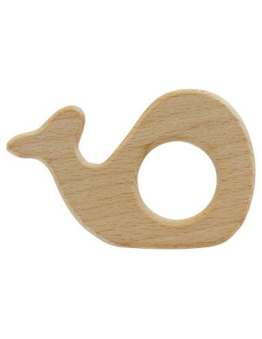 Anneau de dentition en bois - Baleine