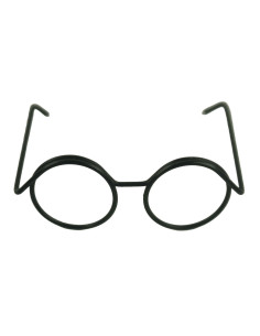 Lot de 5 paires de lunettes pour amigurumi 35 mm - Noir