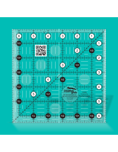 Règle carrée quilting 6.5" x 6.5" Creative Grids