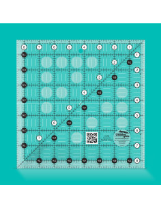 Règle carrée quilting 8.5" x 8.5" Creative Grids 2