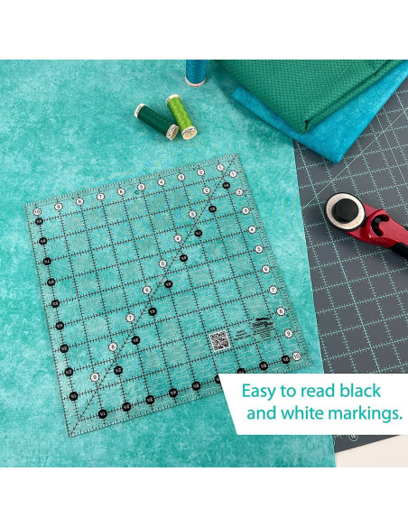 Règle carrée quilting 10.5" x 10.5" Creative Grids