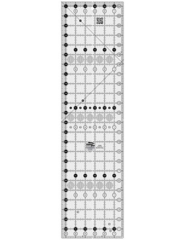Règle rectangle quilting 6.5" x 24.5" Creative Grids