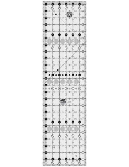 Règle rectangle quilting 6.5" x 24.5" Creative Grids