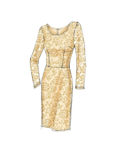 Patron de robe - Vogue 8766