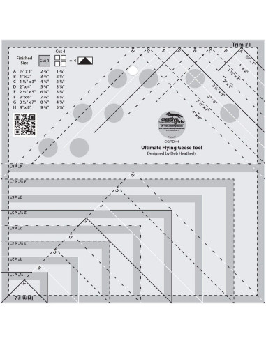 Règle Ultimate Flying Geese Creative Grids