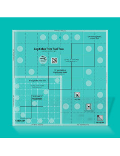 Règle Log Cabin Trim Tool Two Creative Grids 2