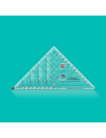 Règle triangle 4 en 1 Creative Grids